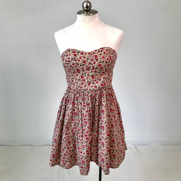 Liberty London M Prairie Ditsy Floral Print Dress - Picture 3 of 12